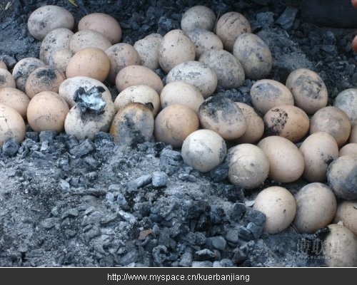 新疆和田烤鸡蛋